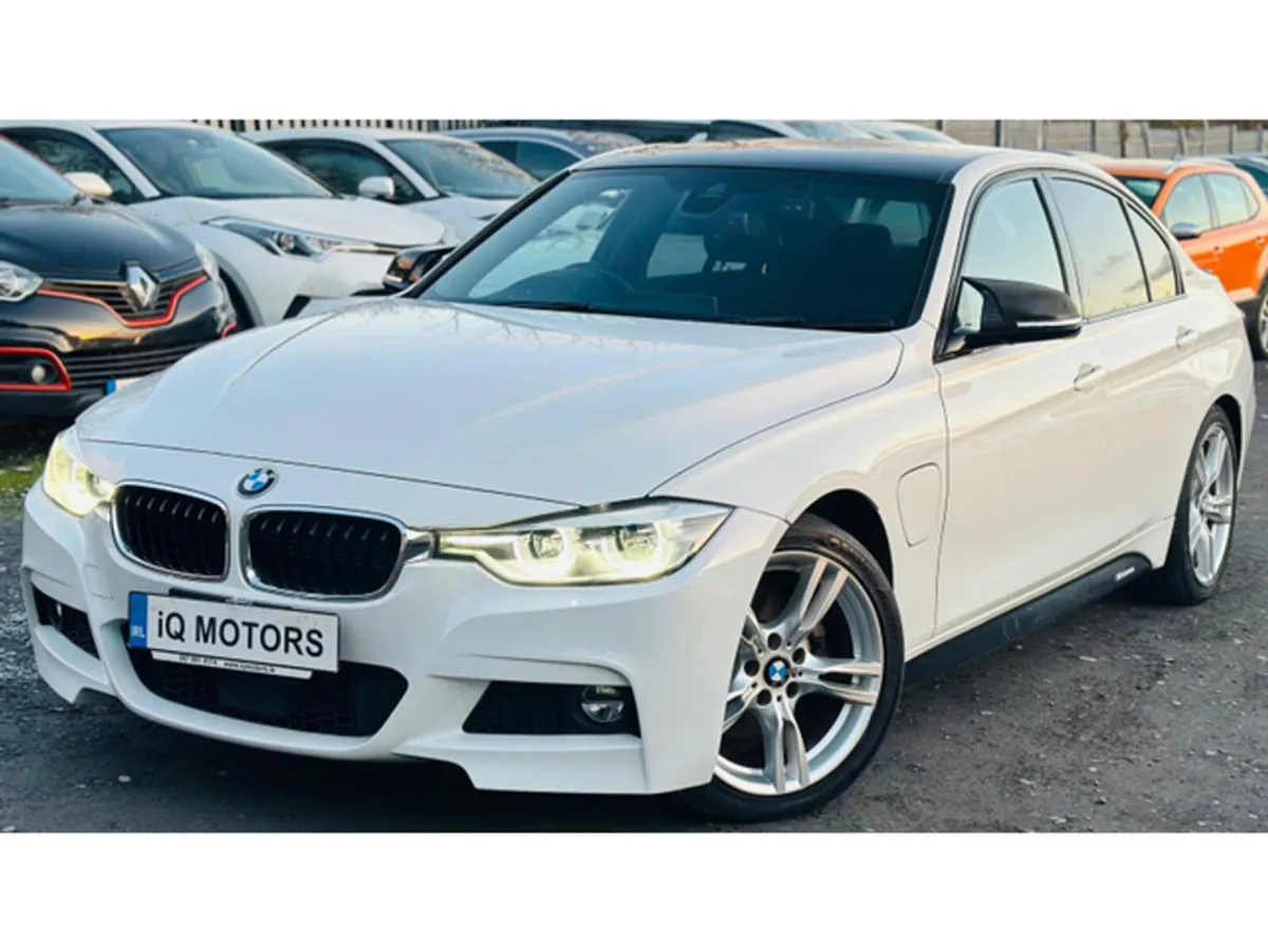 BMW 3-Series Saloon, Petrol Plug-in Hybrid, 2016, White