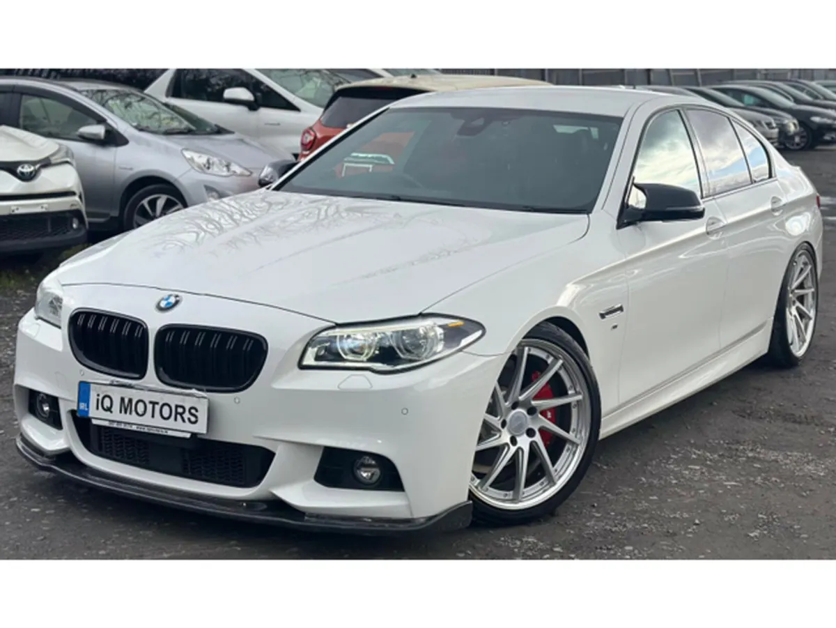 BMW 5-Series Saloon, Diesel, 2017, White