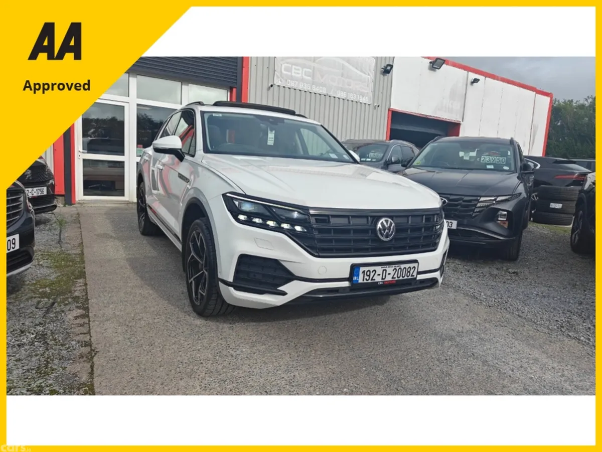 Volkswagen Touareg SUV, Diesel, 2019, White