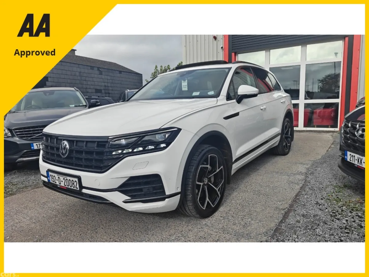 Volkswagen Touareg SUV, Diesel, 2019, White