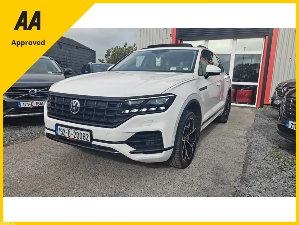 Volkswagen Touareg SUV, Diesel, 2019, White
