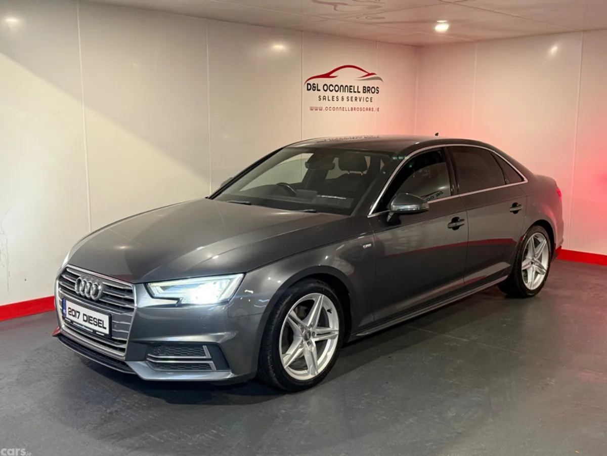 Audi A4 Saloon, Diesel, 2017, Grey