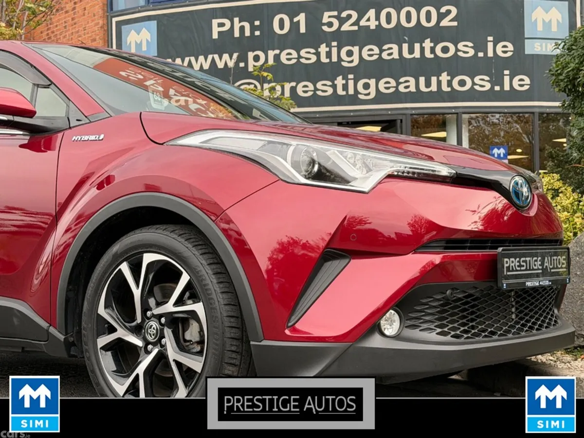 Toyota C-HR Hatchback, Petrol Hybrid, 2017, Red