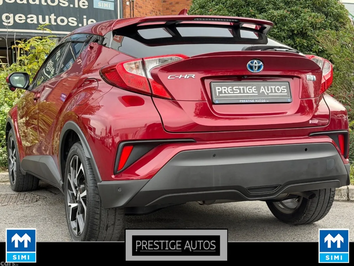 Toyota C-HR Hatchback, Petrol Hybrid, 2017, Red