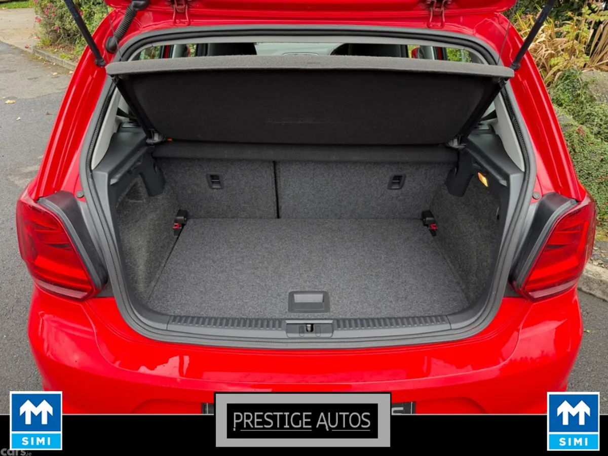 Volkswagen Polo Hatchback, Petrol, 2017, Red