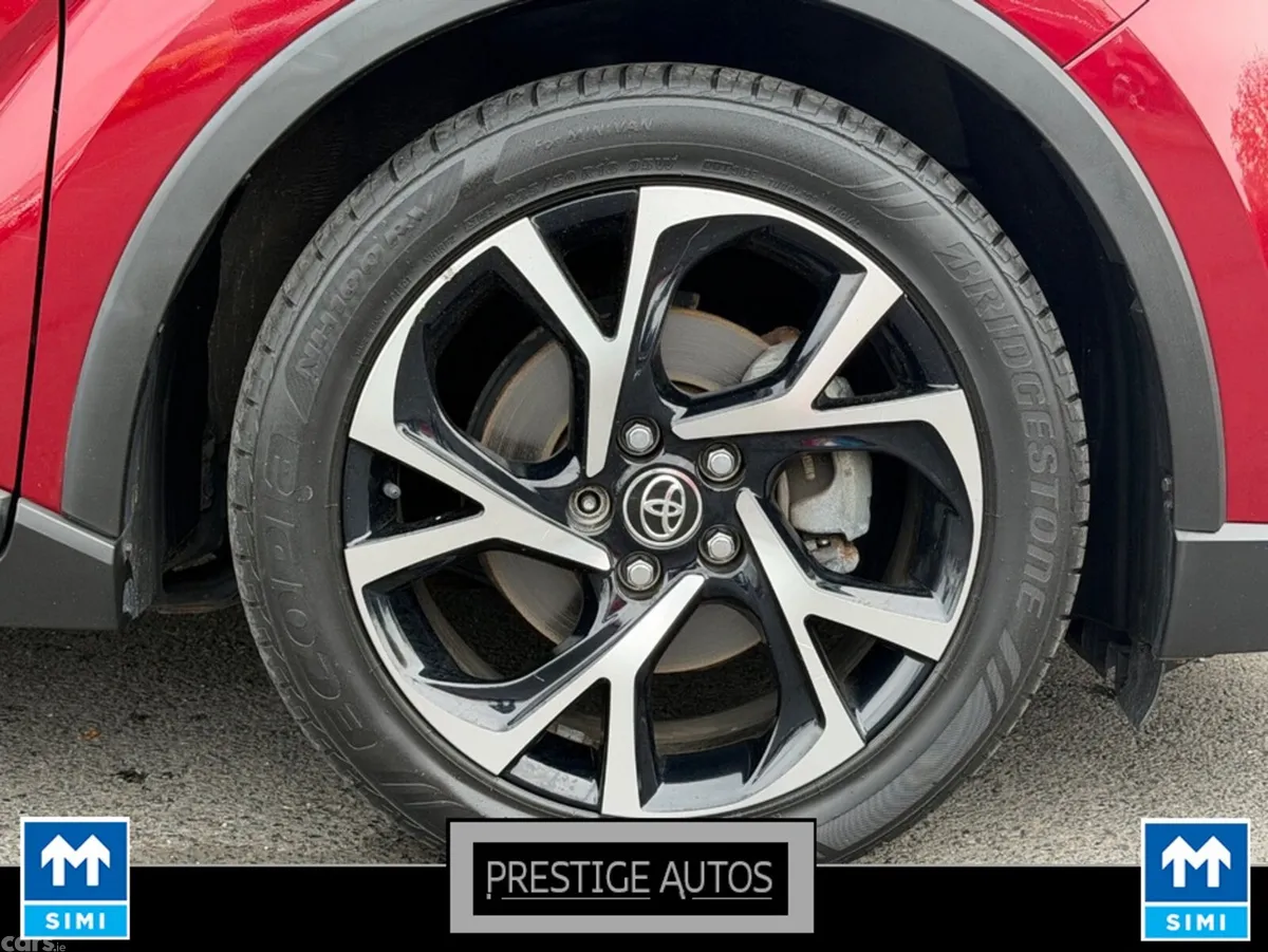 Toyota C-HR Hatchback, Petrol Hybrid, 2017, Red