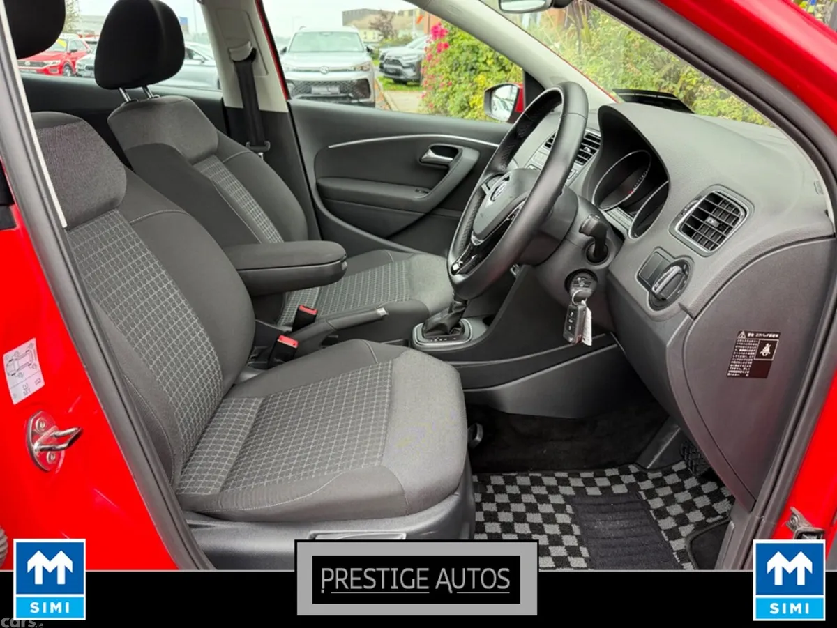 Volkswagen Polo Hatchback, Petrol, 2017, Red