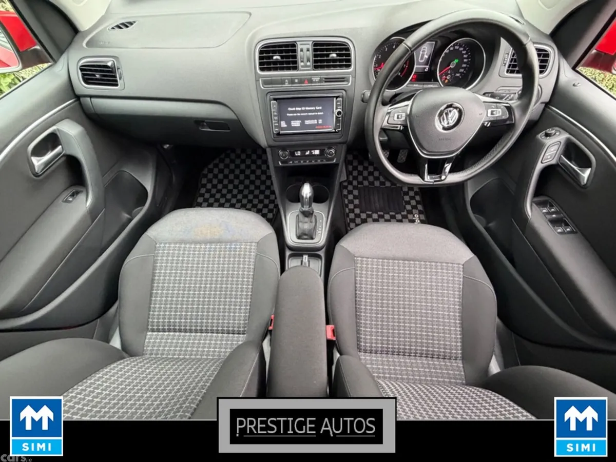 Volkswagen Polo Hatchback, Petrol, 2017, Red