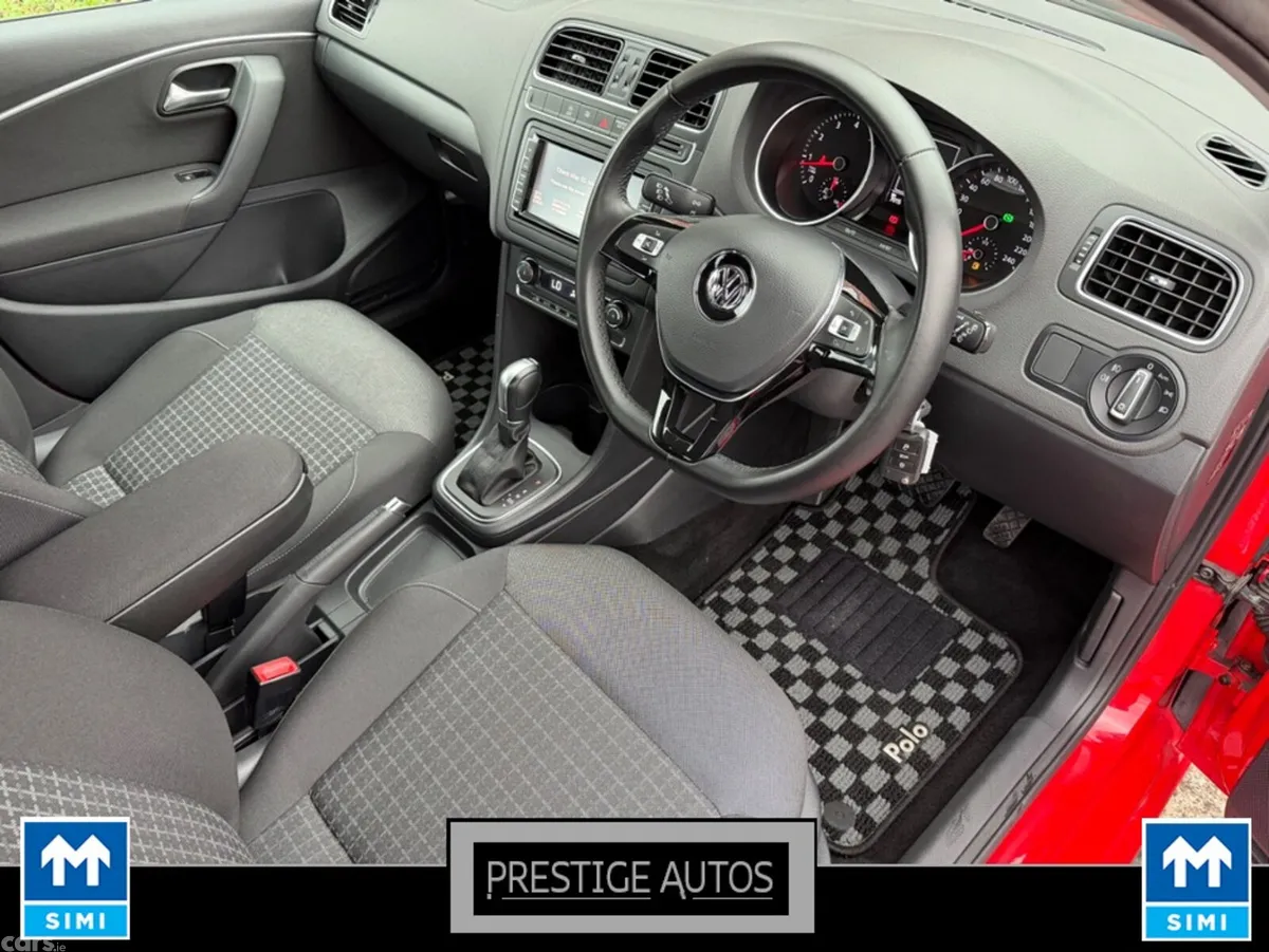 Volkswagen Polo Hatchback, Petrol, 2017, Red
