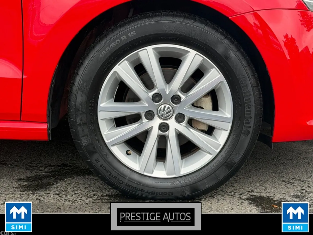 Volkswagen Polo Hatchback, Petrol, 2017, Red