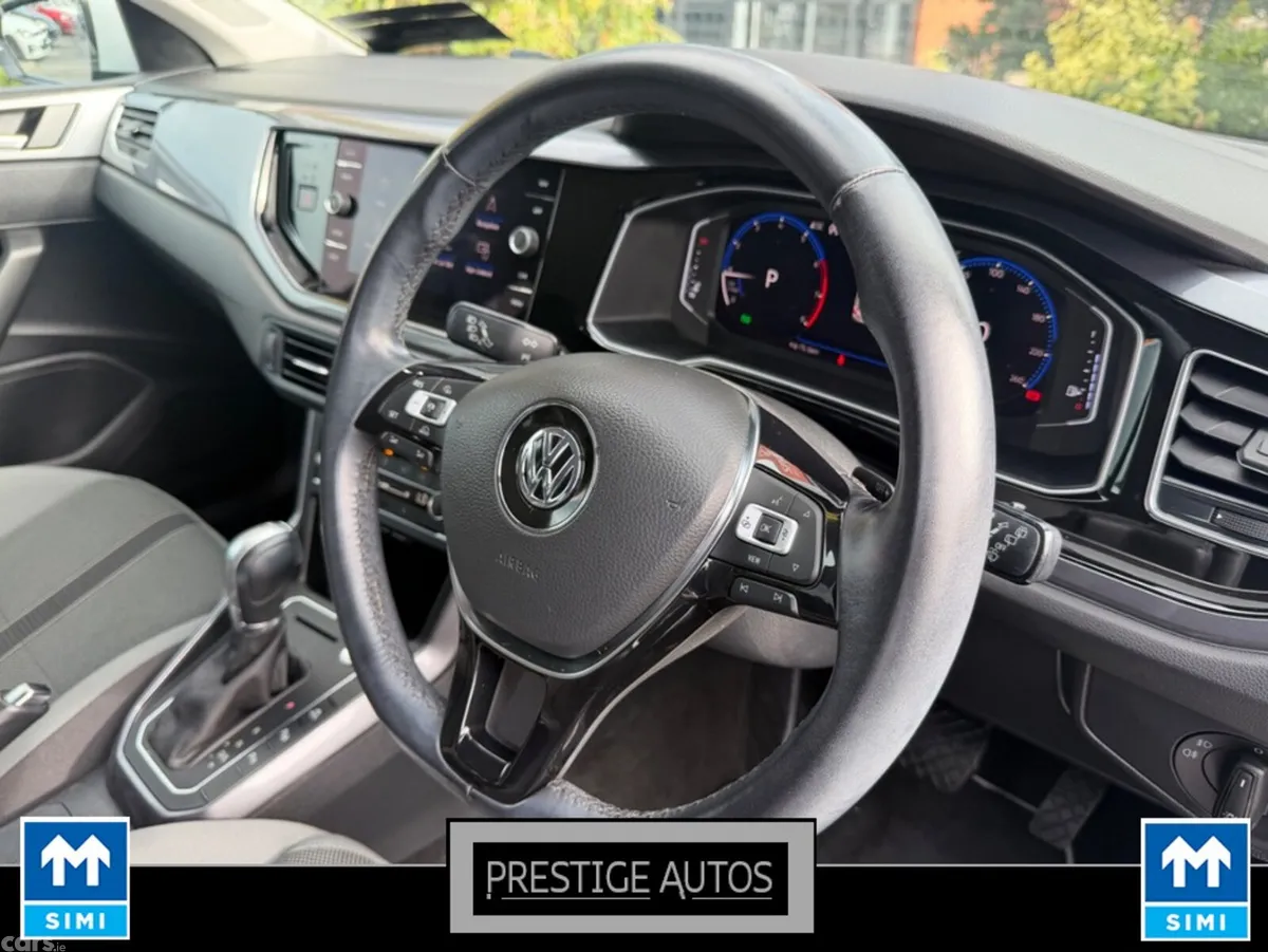 Volkswagen Polo Hatchback, Petrol, 2019, White