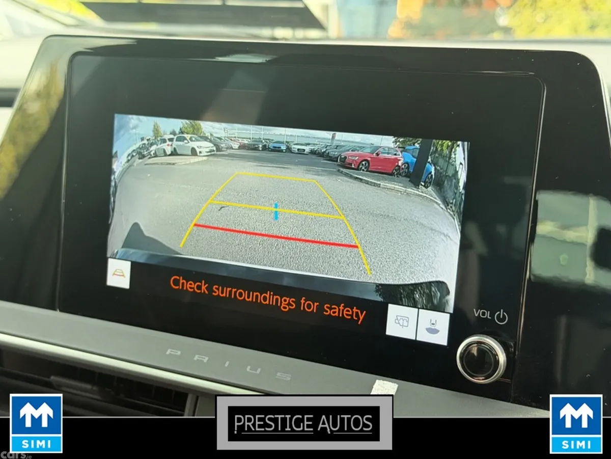 Toyota Prius Saloon, Petrol Hybrid, 2023, White