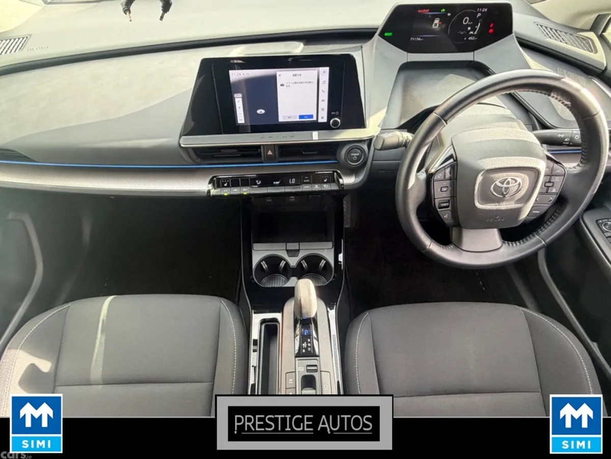Toyota Prius Saloon, Petrol Hybrid, 2023, White