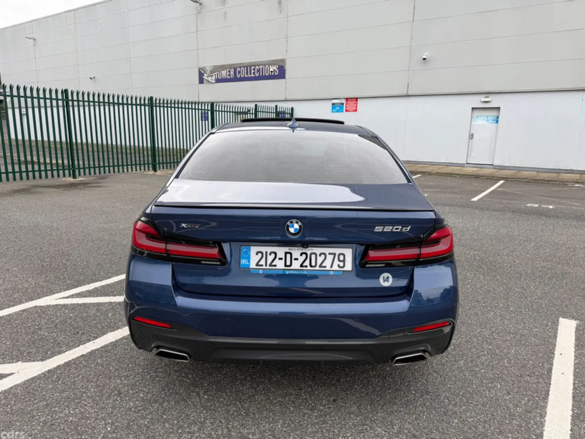 BMW 5-Series Saloon, Diesel, 2021, Blue