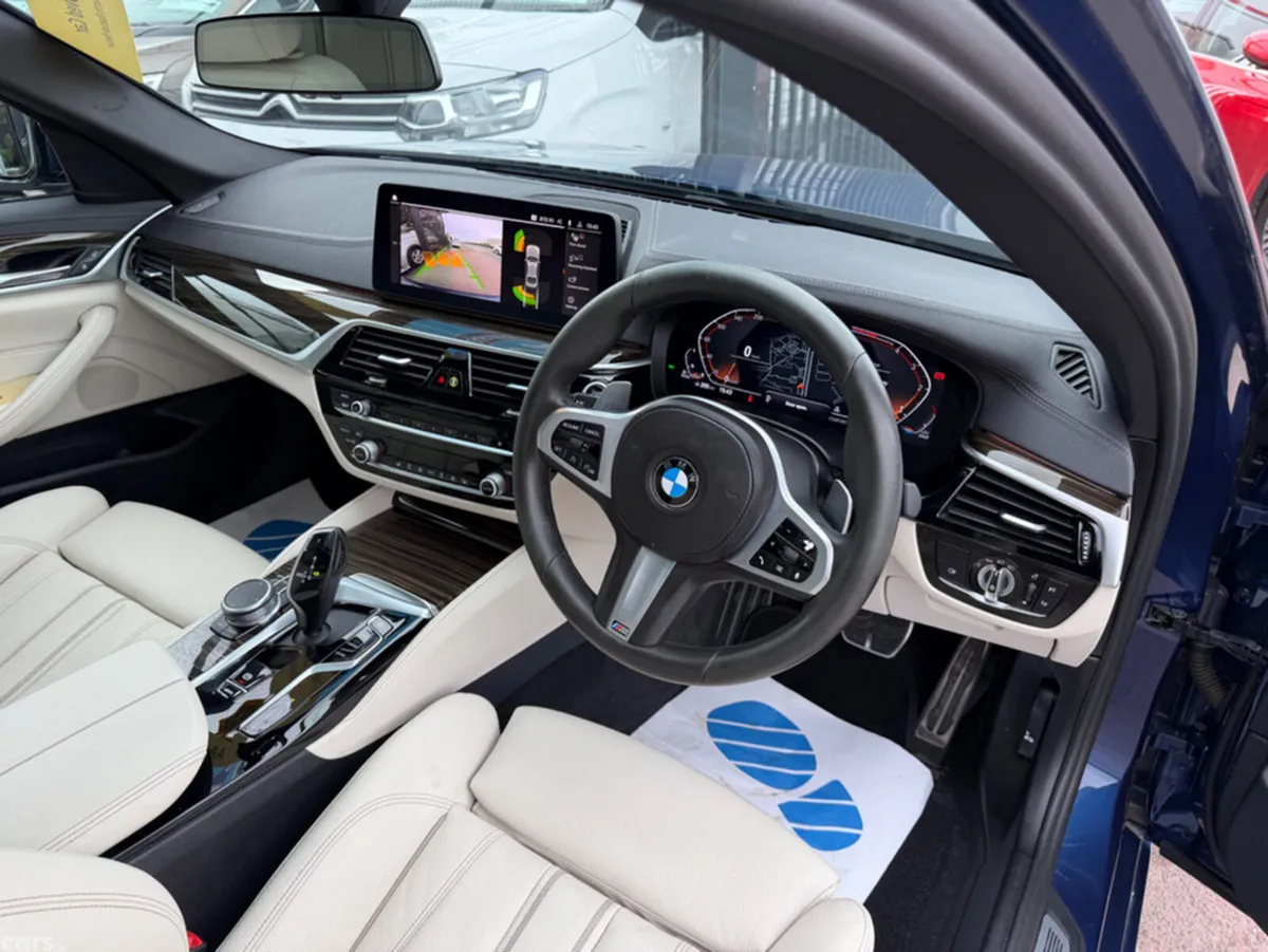 BMW 5-Series Saloon, Diesel, 2021, Blue