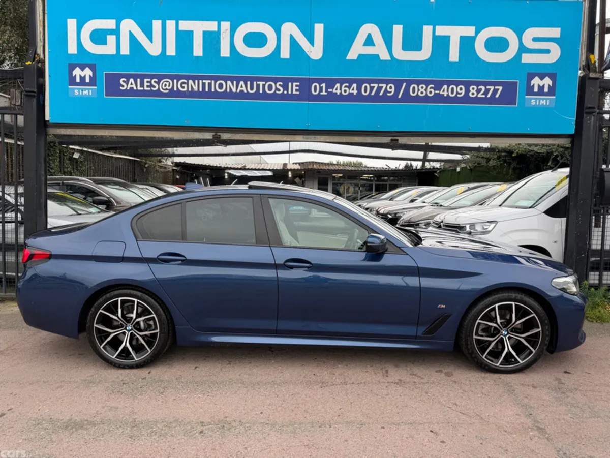 BMW 5-Series Saloon, Diesel, 2021, Blue