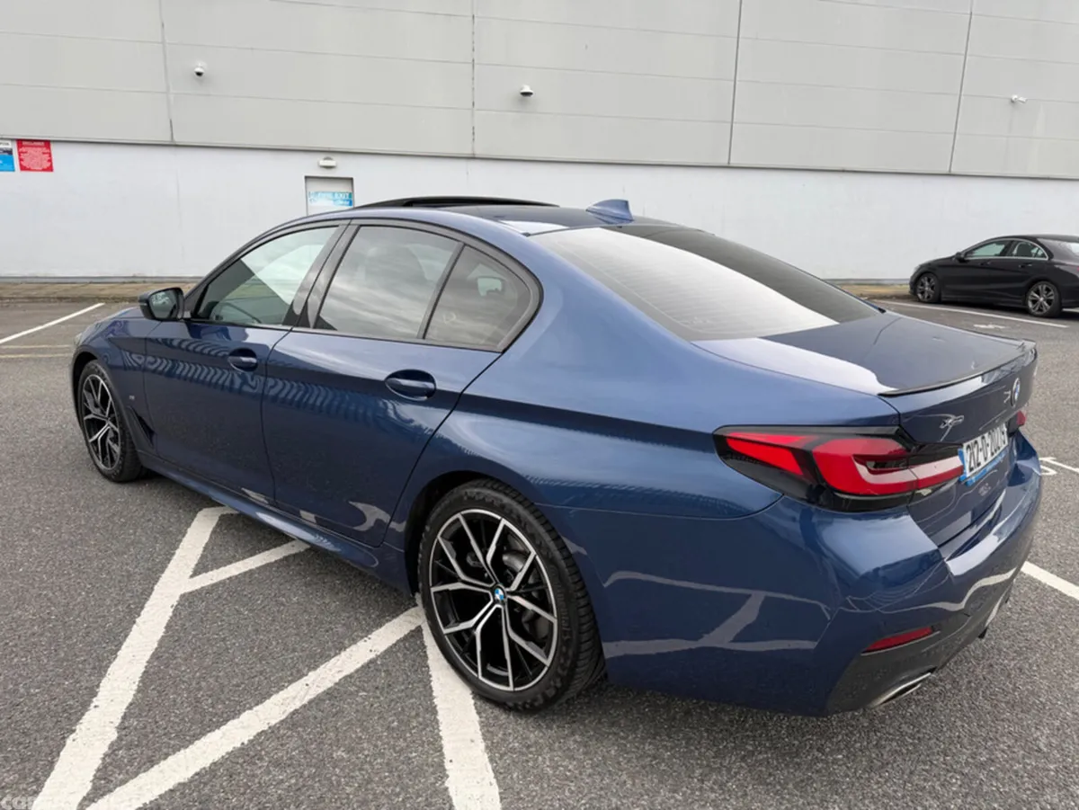 BMW 5-Series Saloon, Diesel, 2021, Blue