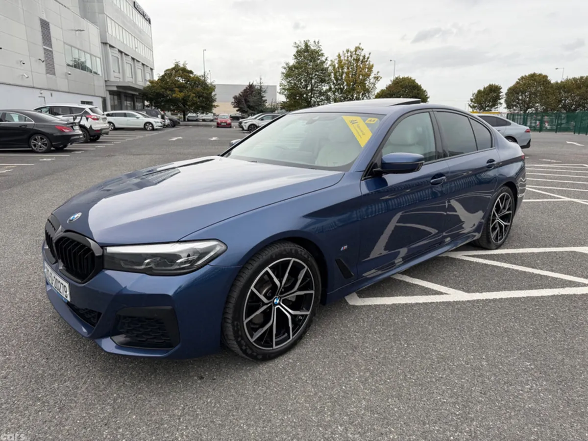 BMW 5-Series Saloon, Diesel, 2021, Blue