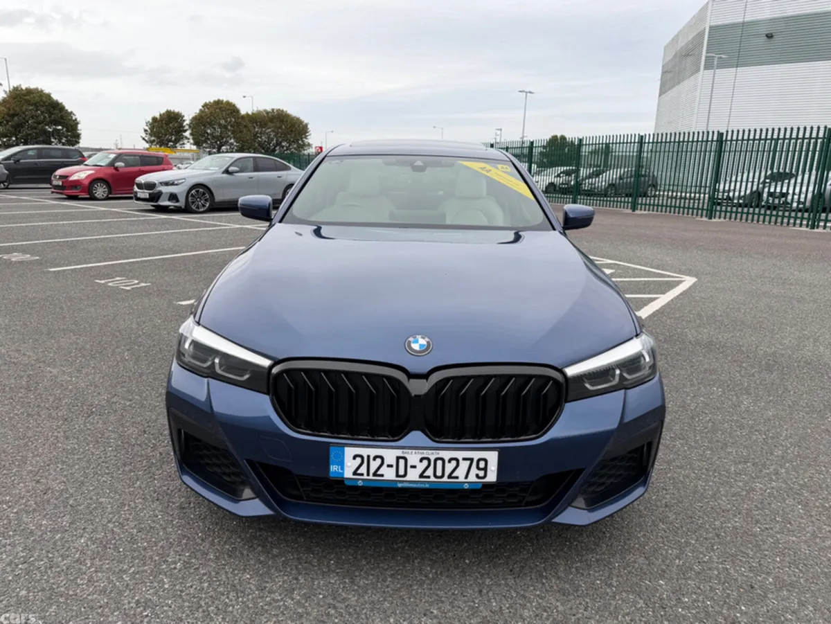 BMW 5-Series Saloon, Diesel, 2021, Blue