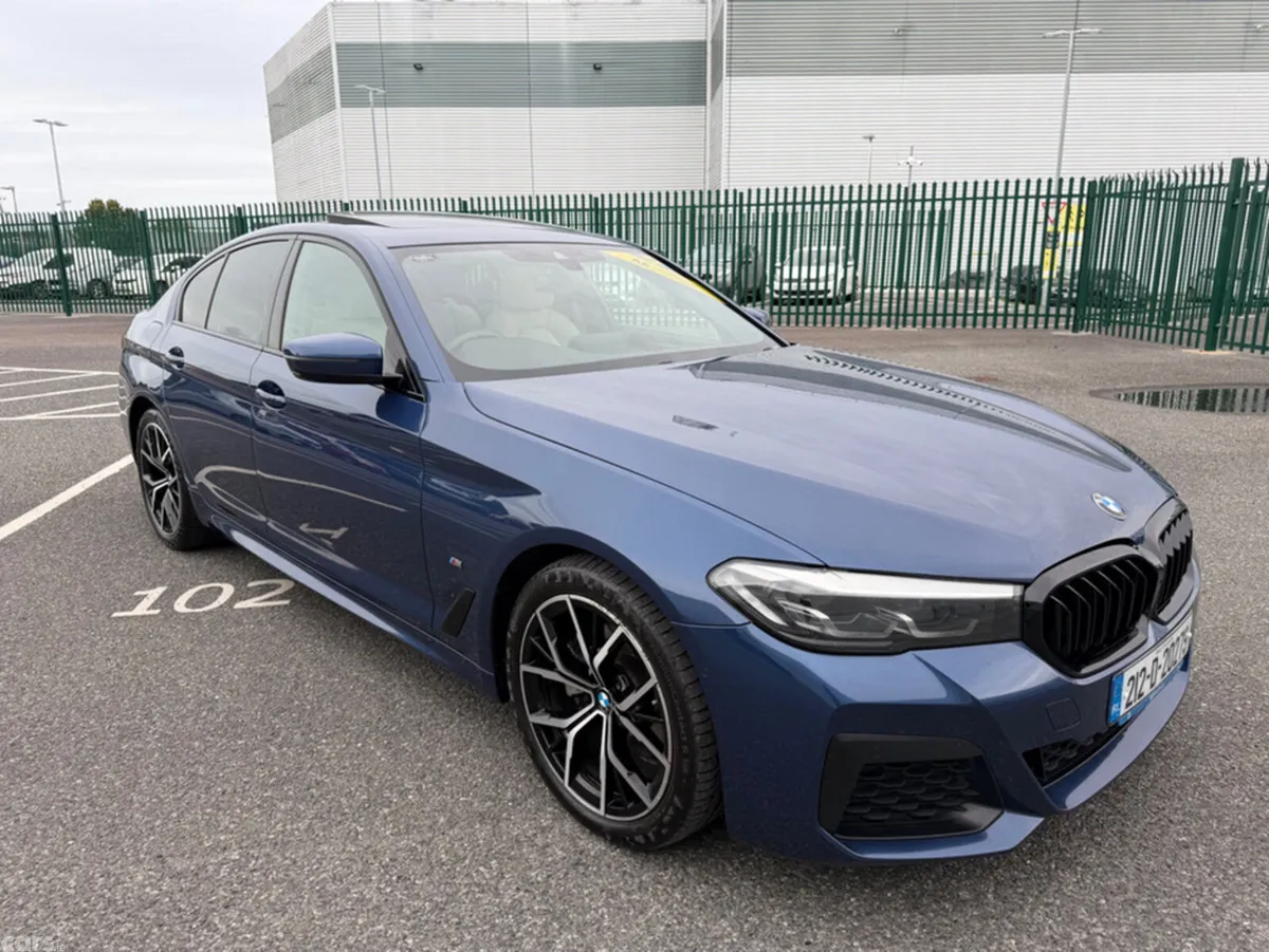 BMW 5-Series Saloon, Diesel, 2021, Blue