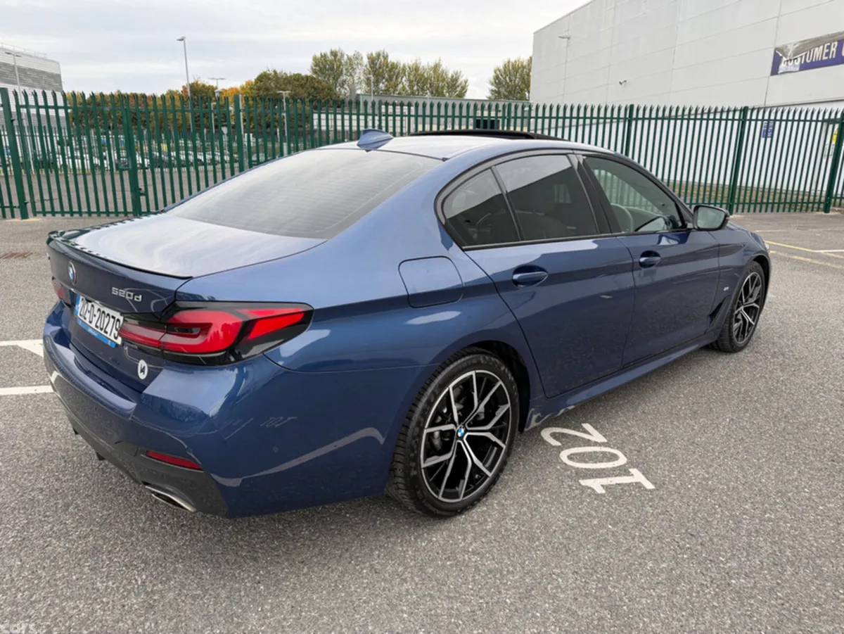 BMW 5-Series Saloon, Diesel, 2021, Blue