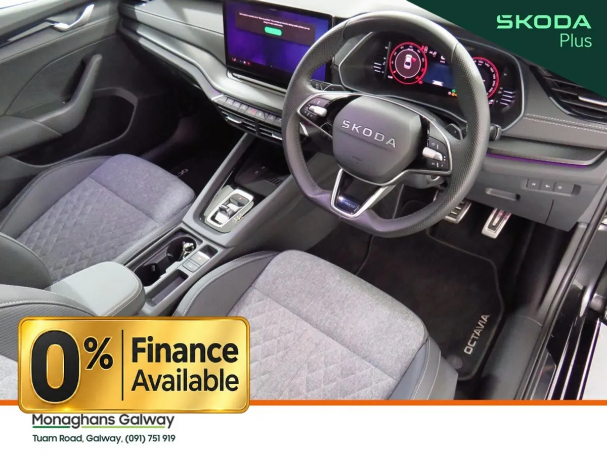 Skoda Octavia Hatchback, Petrol, 2025, Black