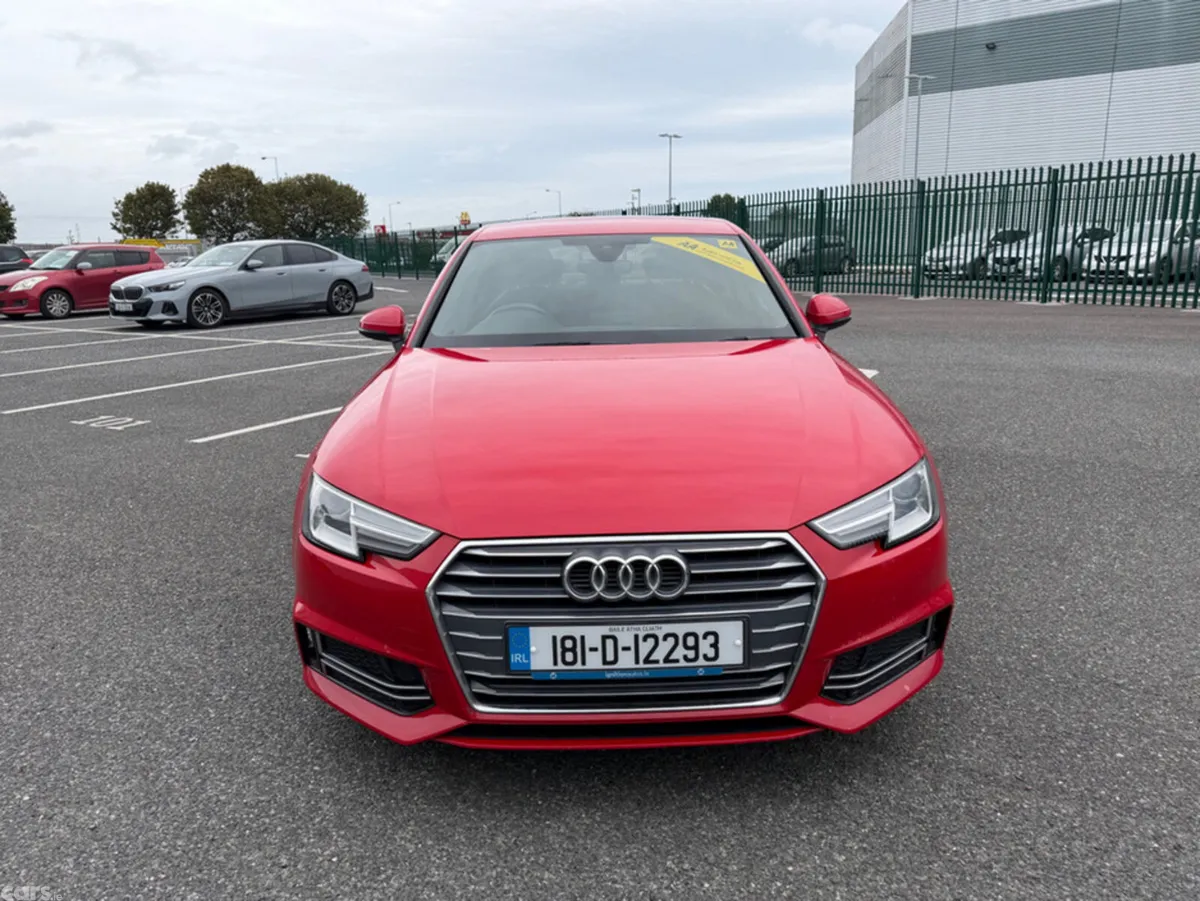 Audi A4 Saloon, Diesel, 2018, Red