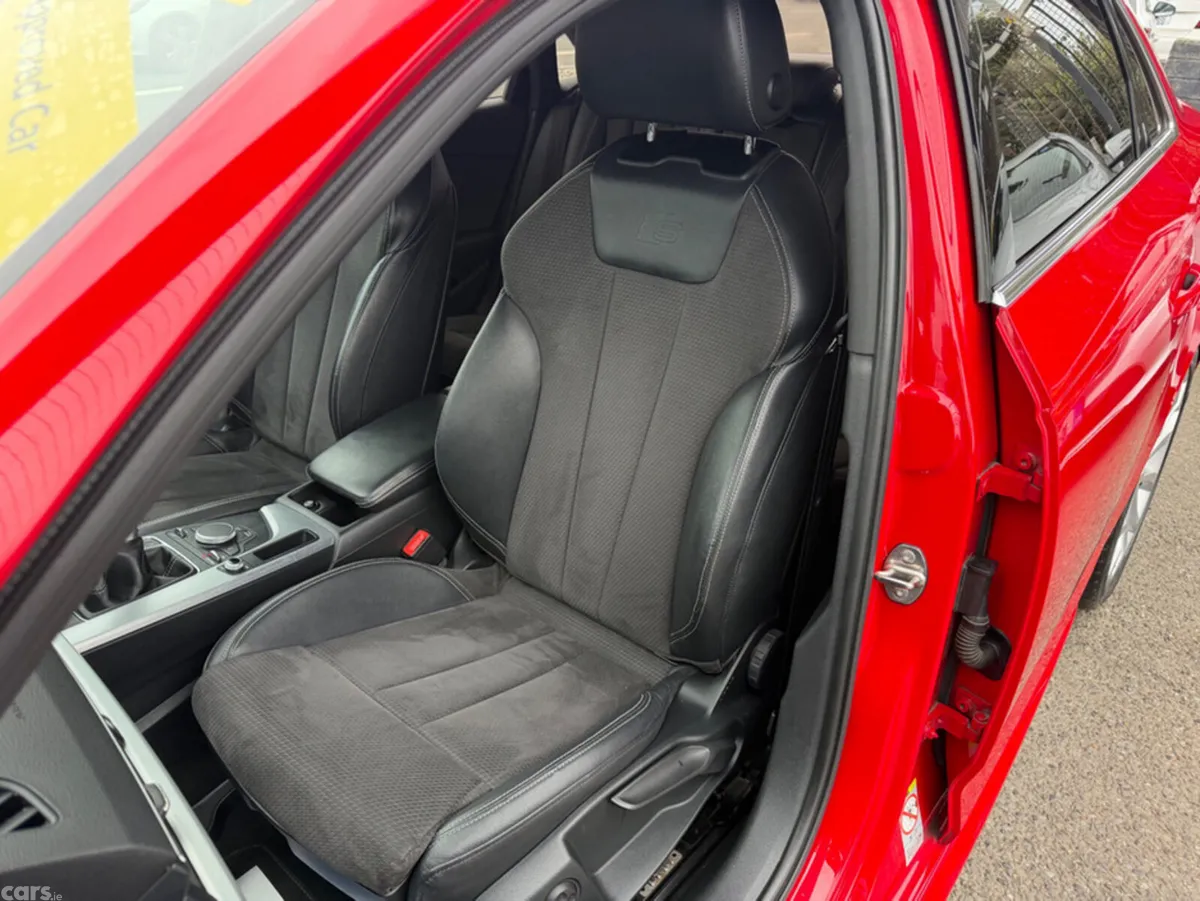 Audi A4 Saloon, Diesel, 2018, Red