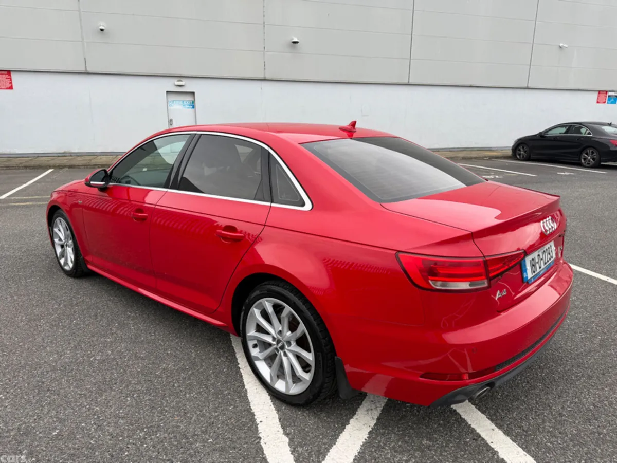 Audi A4 Saloon, Diesel, 2018, Red