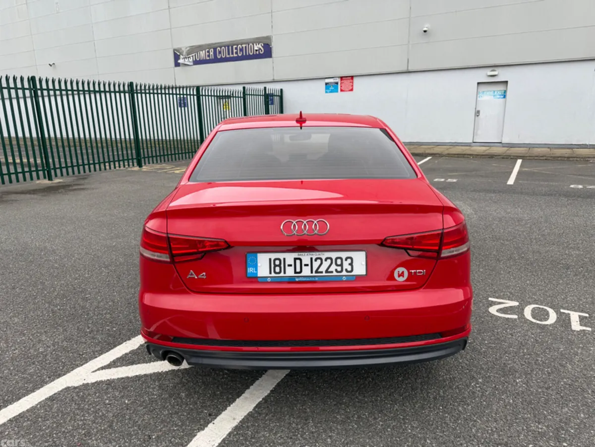 Audi A4 Saloon, Diesel, 2018, Red