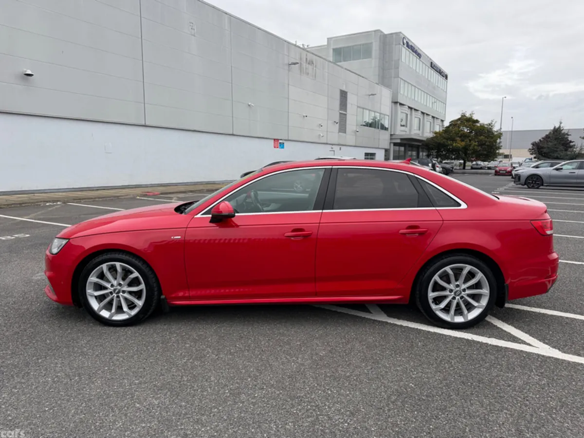 Audi A4 Saloon, Diesel, 2018, Red