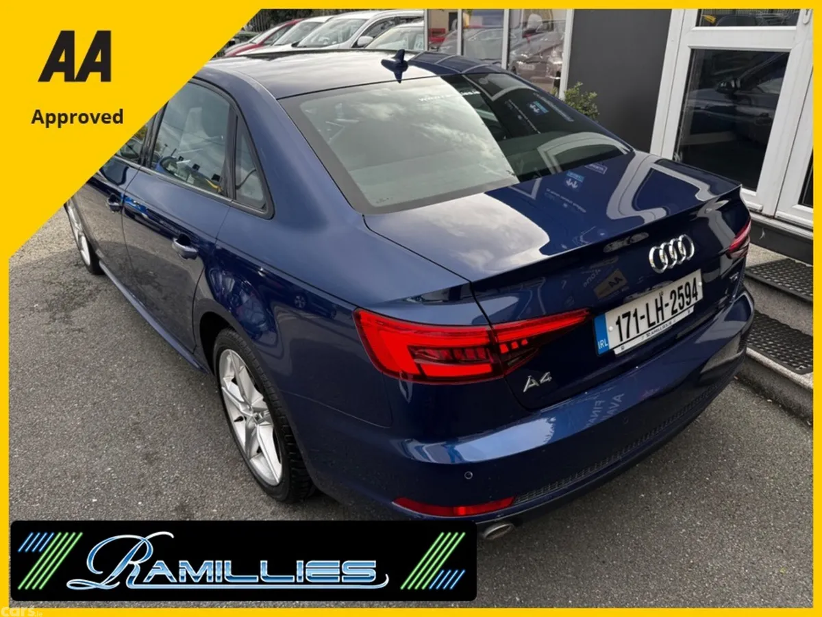 Audi A4 Saloon, Diesel, 2017, Blue