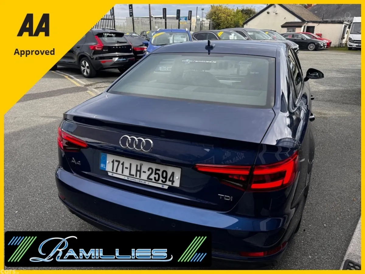 Audi A4 Saloon, Diesel, 2017, Blue