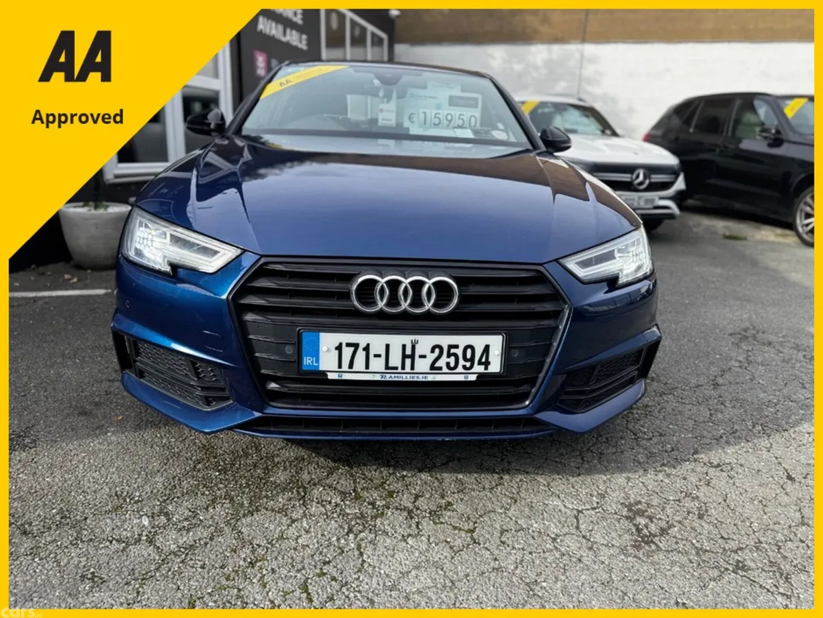 Audi A4 Saloon, Diesel, 2017, Blue