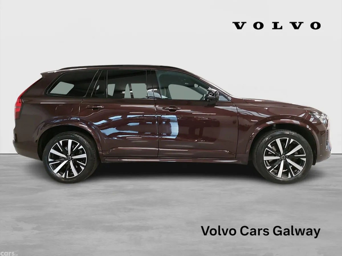 Volvo XC90 SUV, Petrol Plug-in Hybrid, 2025, Red