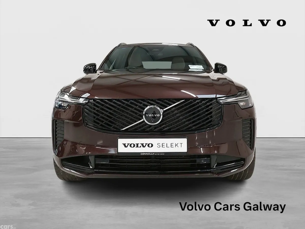 Volvo XC90 SUV, Petrol Plug-in Hybrid, 2025, Red