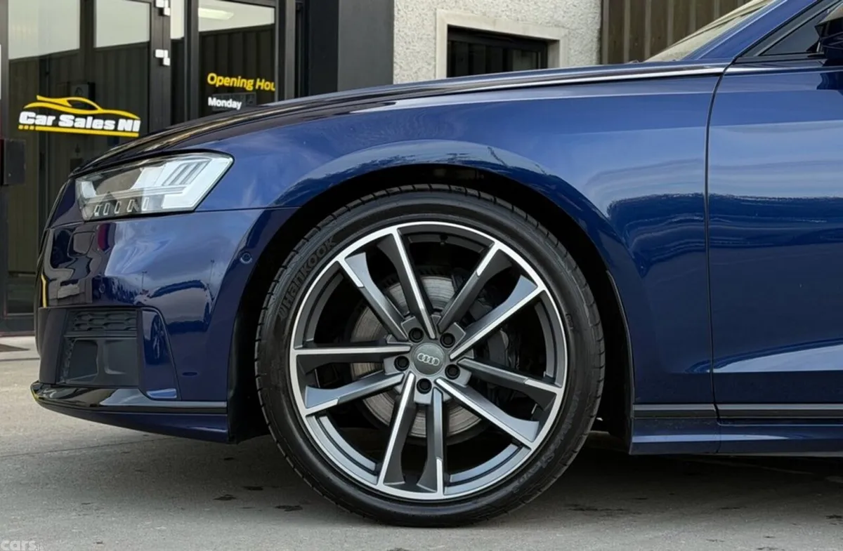 Audi A8 Saloon, Diesel Hybrid, 2021, Blue