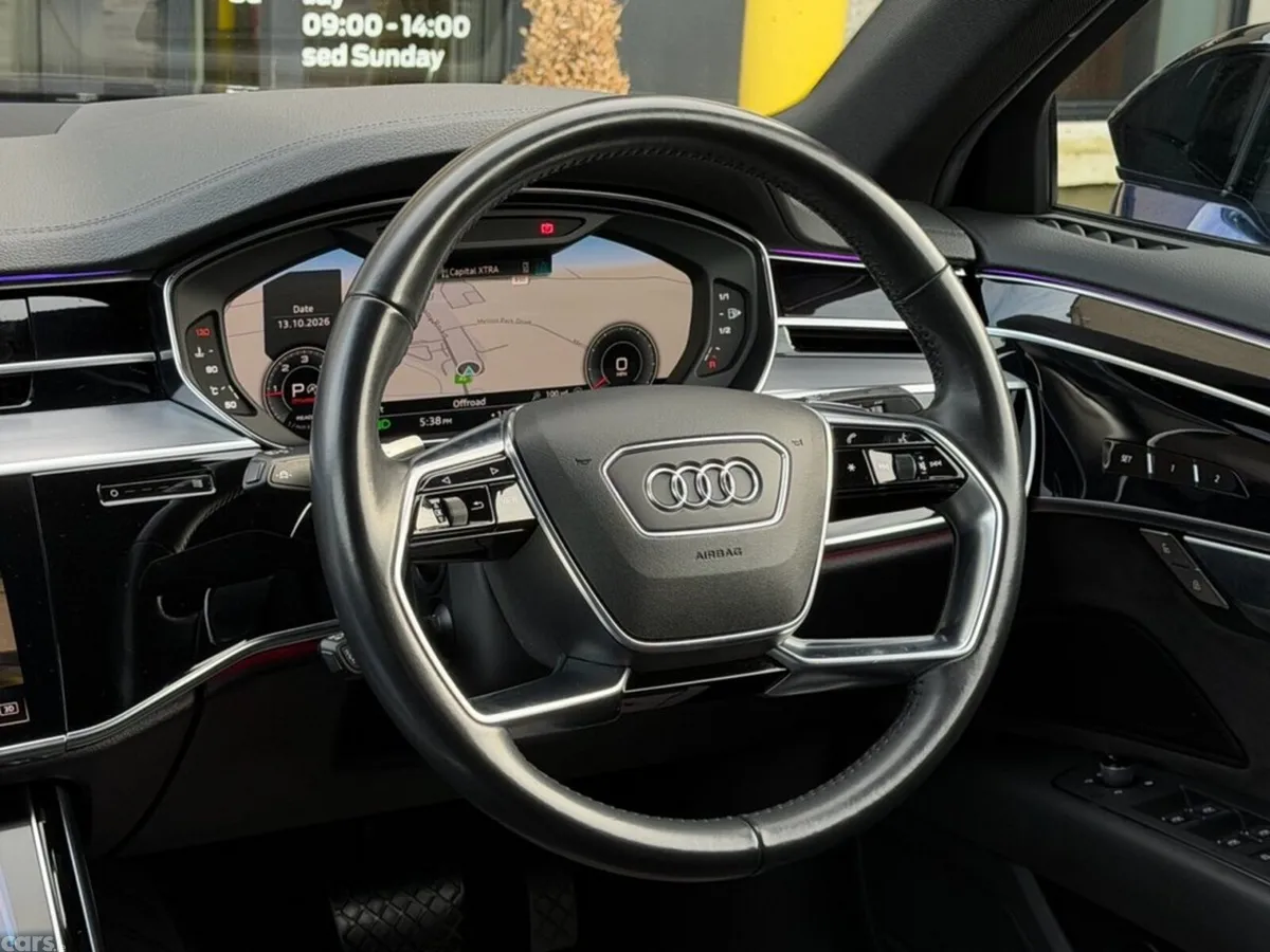 Audi A8 Saloon, Diesel Hybrid, 2021, Blue