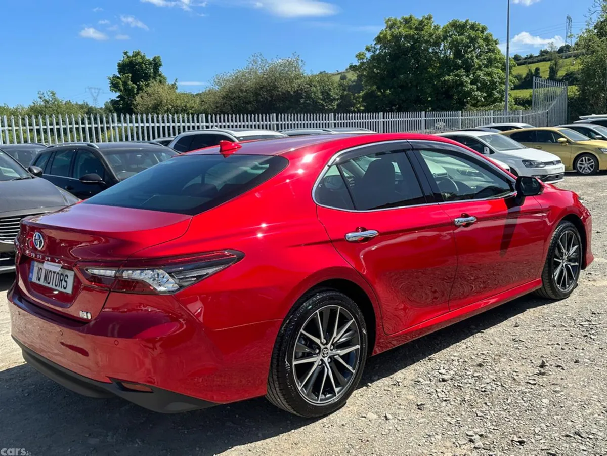 Toyota Camry Saloon, Petrol Hybrid, 2023, Red