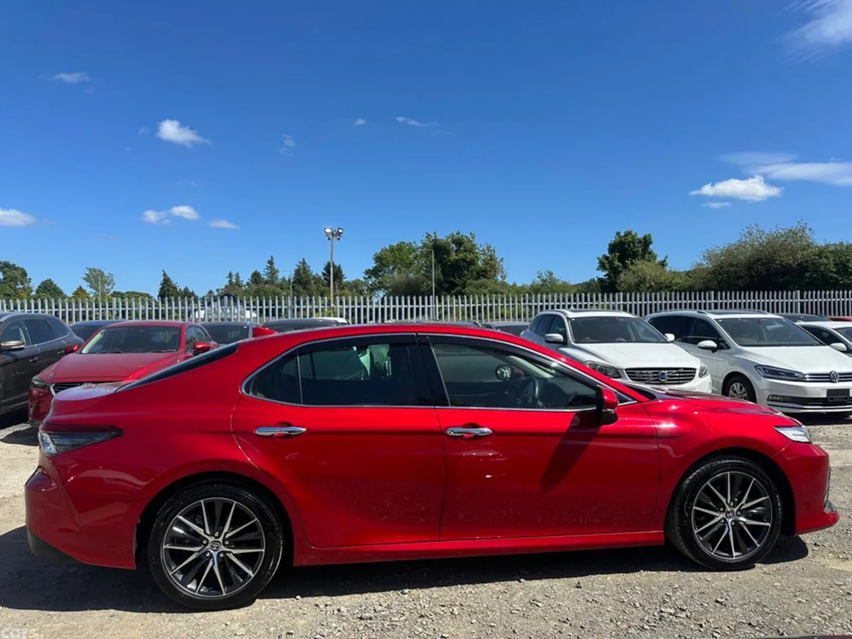 Toyota Camry Saloon, Petrol Hybrid, 2023, Red