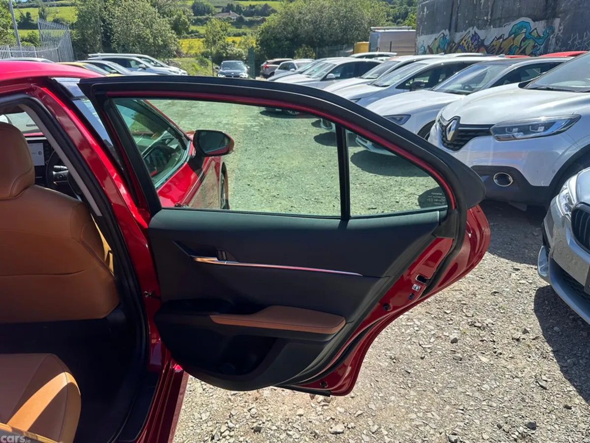 Toyota Camry Saloon, Petrol Hybrid, 2023, Red