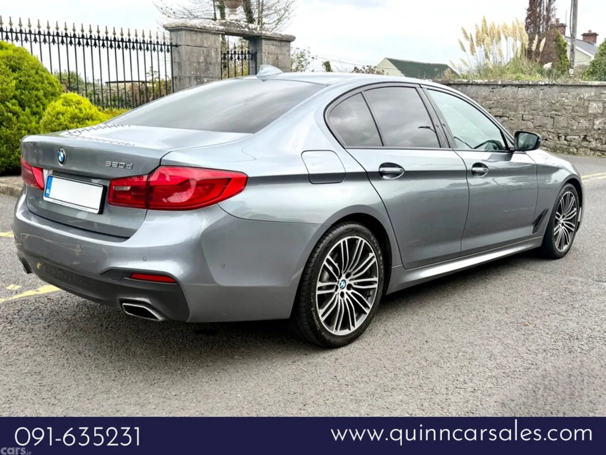 BMW 5-Series Saloon, Diesel, 2017, Grey