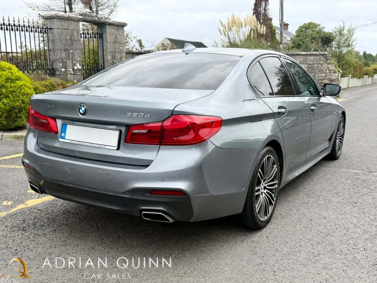 BMW 5-Series Saloon, Diesel, 2017, Grey