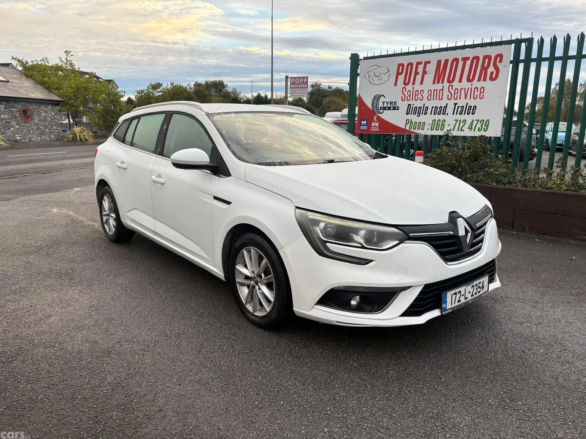 Renault Megane Estate, Diesel, 2017, White