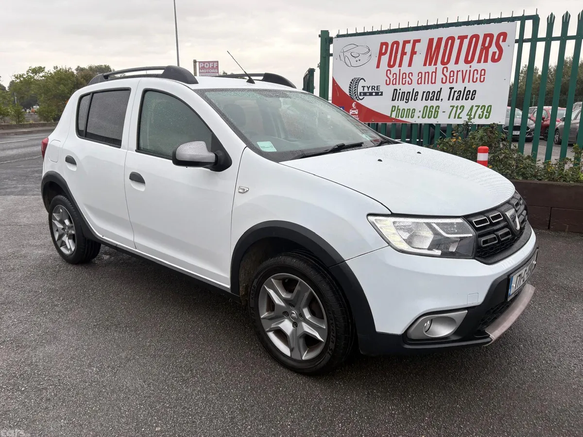 Dacia Sandero Stepway Hatchback, Petrol, 2017, White