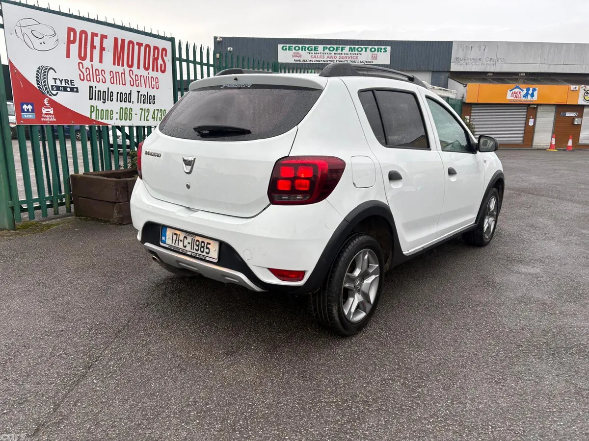 Dacia Sandero Stepway Hatchback, Petrol, 2017, White
