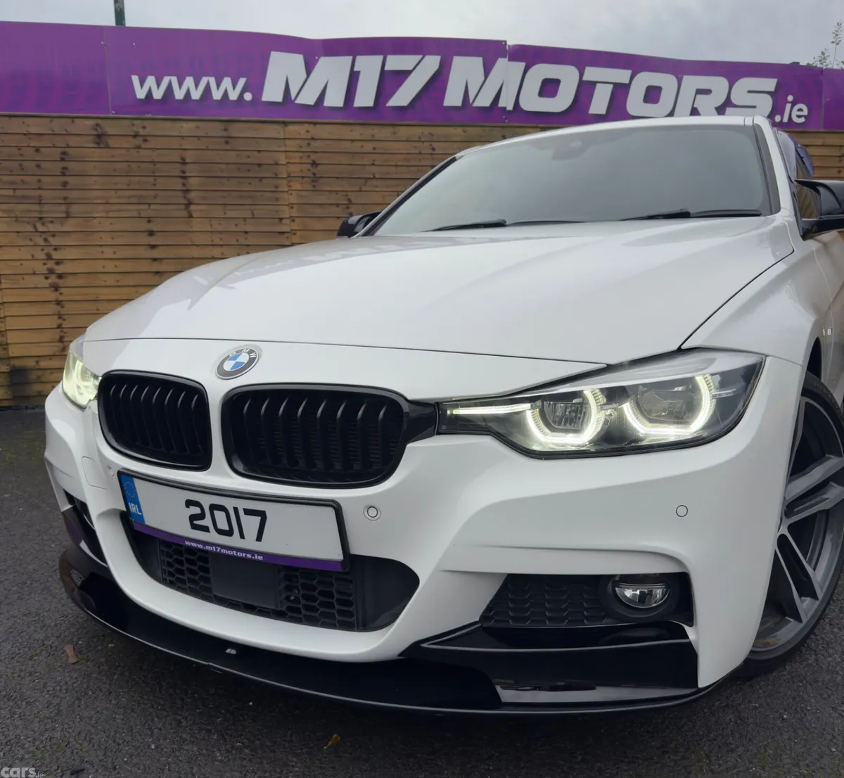 BMW 3-Series Saloon, Diesel, 2017, White