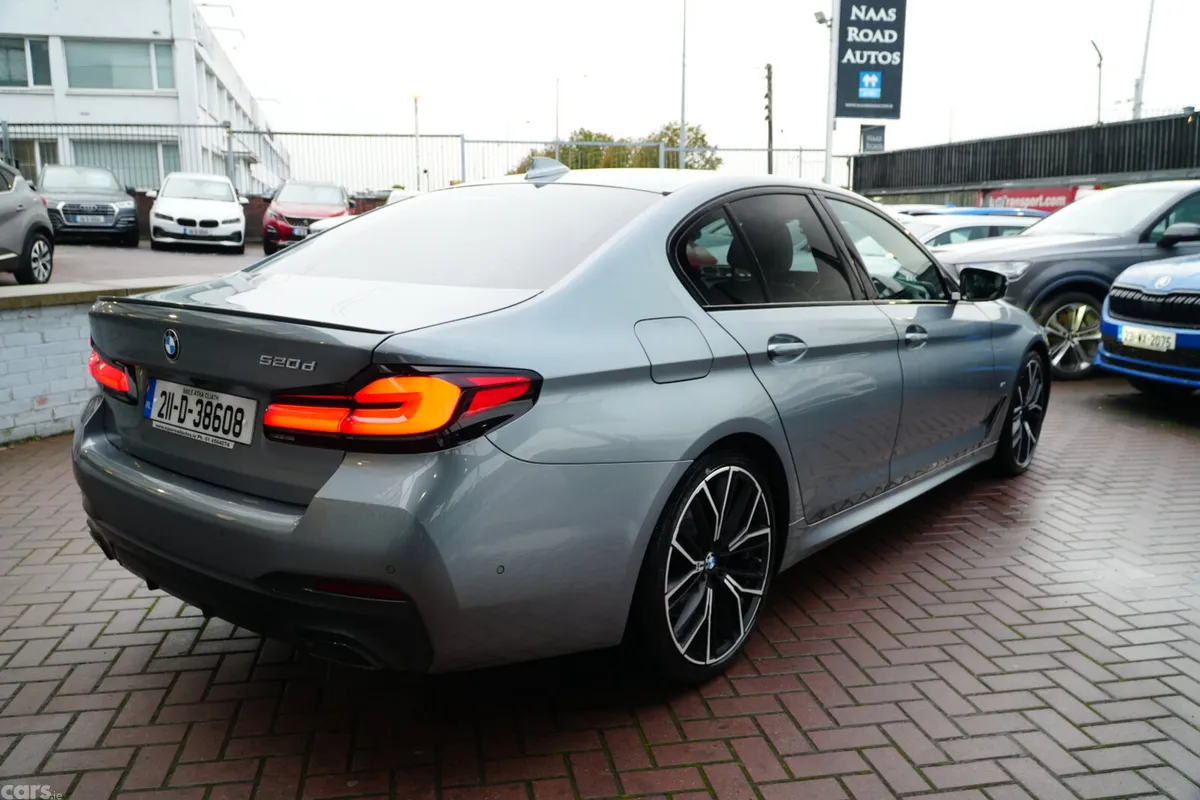 BMW 5-Series Saloon, Diesel, 2021, Blue