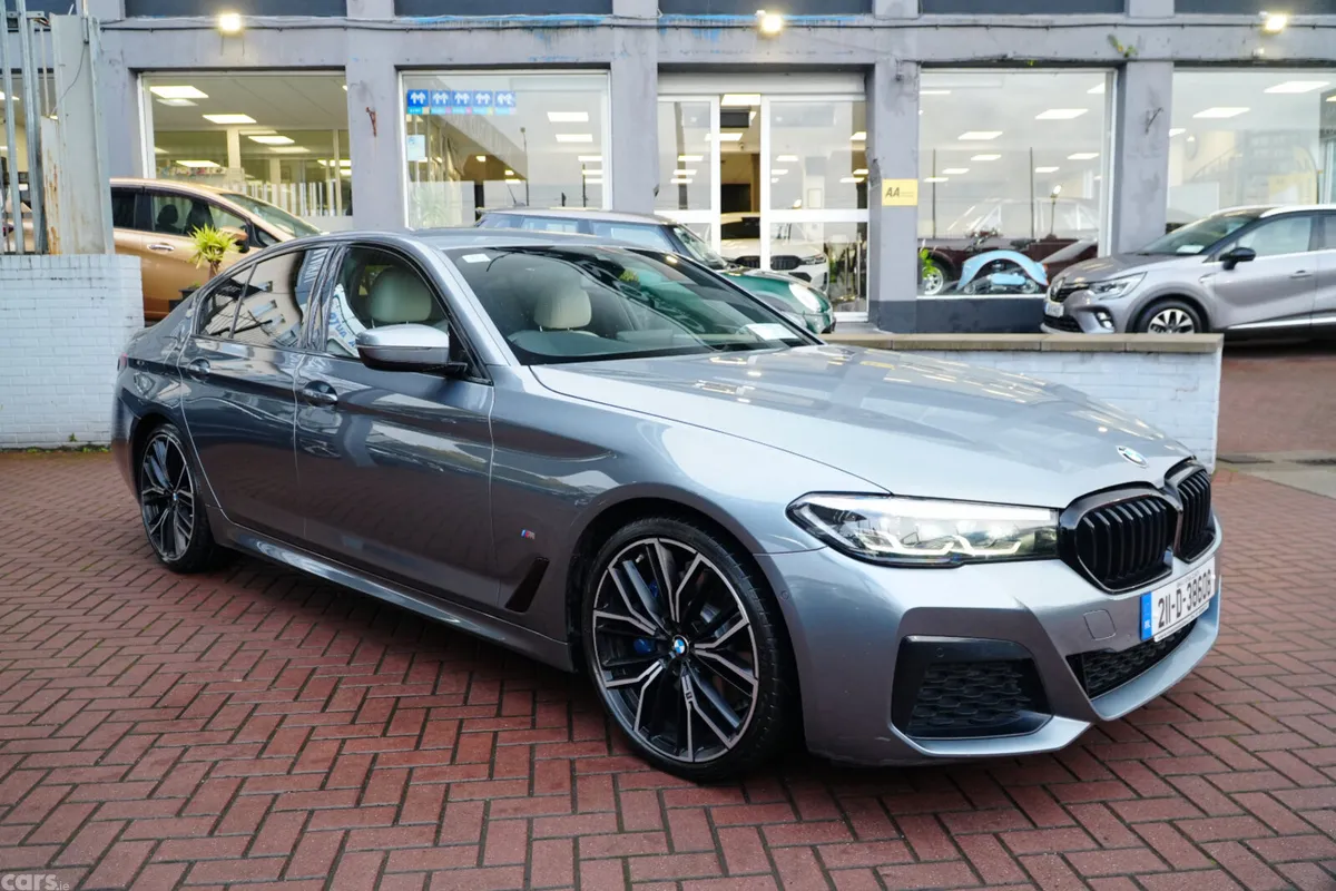BMW 5-Series Saloon, Diesel, 2021, Blue