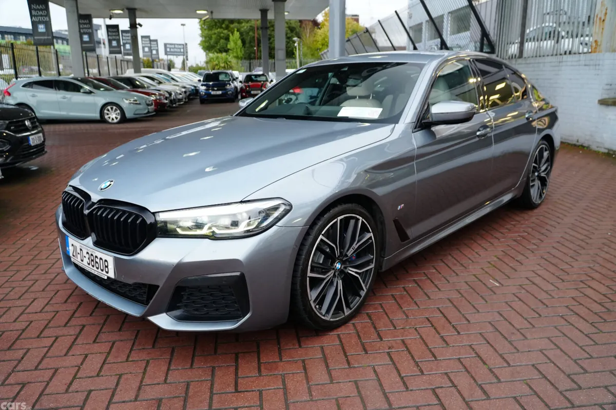 BMW 5-Series Saloon, Diesel, 2021, Blue